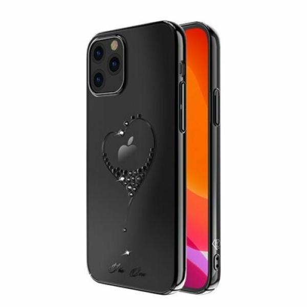 Kingxbar Wish Schutzhülle mit Swarovski-Kristallen iPhone 12 mini schwarz